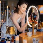 Jeanette Aw Instagram – Raise a glass to the pinnacle of perfection with L’Or De Jean Martell 1715 Reserve Du Chateau.

Celebrating the newest launch of elegance and sophistication together with @martellofficial #LorDeJeanMartell 💙
Please enjoy Martell responsibly.

#Martell #MartellCognac
#paidpartnership