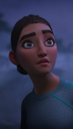 Jeanine Mason Instagram - No amount of training could prepare Eva for what she’d find beyond her bunker walls.

Based on the beloved book trilogy, WondLa premieres June 28 only on Apple TV 