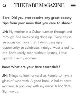 Jeanine Mason Instagram - @the.baremag 🤍
