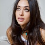 Jeanine Mason Instagram - Turquoise, you’re my favorite. Little bit of New Mexico wherever I go. Hair • @marcmena. Makeup/Photographer • @tina_turnbow. For @the.baremag