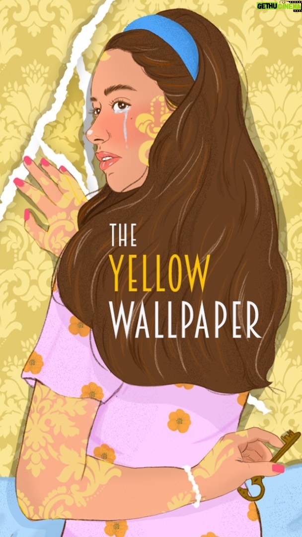 Jeanine Mason Instagram - “By night, she’s there. She’s trapped. Just. Like. Me.” I’ve been obsessed with #TheYellowWallpaper, the classic horror short story by Charlotte Perkins Gilman, for years. Giddy I got to bring it to life with this team. Check out ALL of our episodes live now on @fictionzmedia! 💛 starring @itsjeaninemason @usmanally @shukrani @nichellemybelle79 directed by @blackboxtv - all episodes live now on @fictionzmedia.