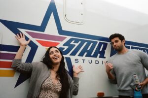 Jeanine Mason Instagram - Happy finale! I could not be prouder of our Season 3.

To the new friends who joined us in the pod squad during this particularly difficult time to be making television, you are rockstars @sibongile @stevenakrueger @quentinplairjr @iamdaviddesantos #GillianVigman. To my day 1 cast, I adore you forever. To our show runner #ChrisHollier for his immense leadership. To our COVID team. To my costumer @brittneelynn who keeps me sane and toasty. To our camera dept, our stunts, our PAs…Every single glorious piece of our pod squad. I love you team #RoswellNM 
“In pod we trust” - @lilycowles