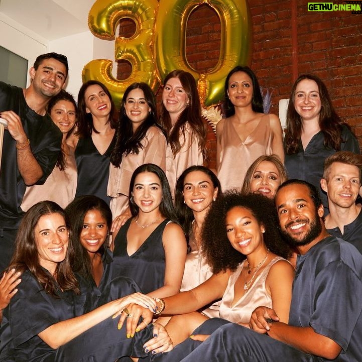 Jeanine Mason - 13.1K Likes - My besties flew in to the city for a very belated 30th birthday celebration. My heart can not be fuller. These people are the thing I’m proudest of 🤍.
Thank you to my friends at @lunya for your delicious jammies! And my buddy @marqwallsnyc for capturing the reunion.