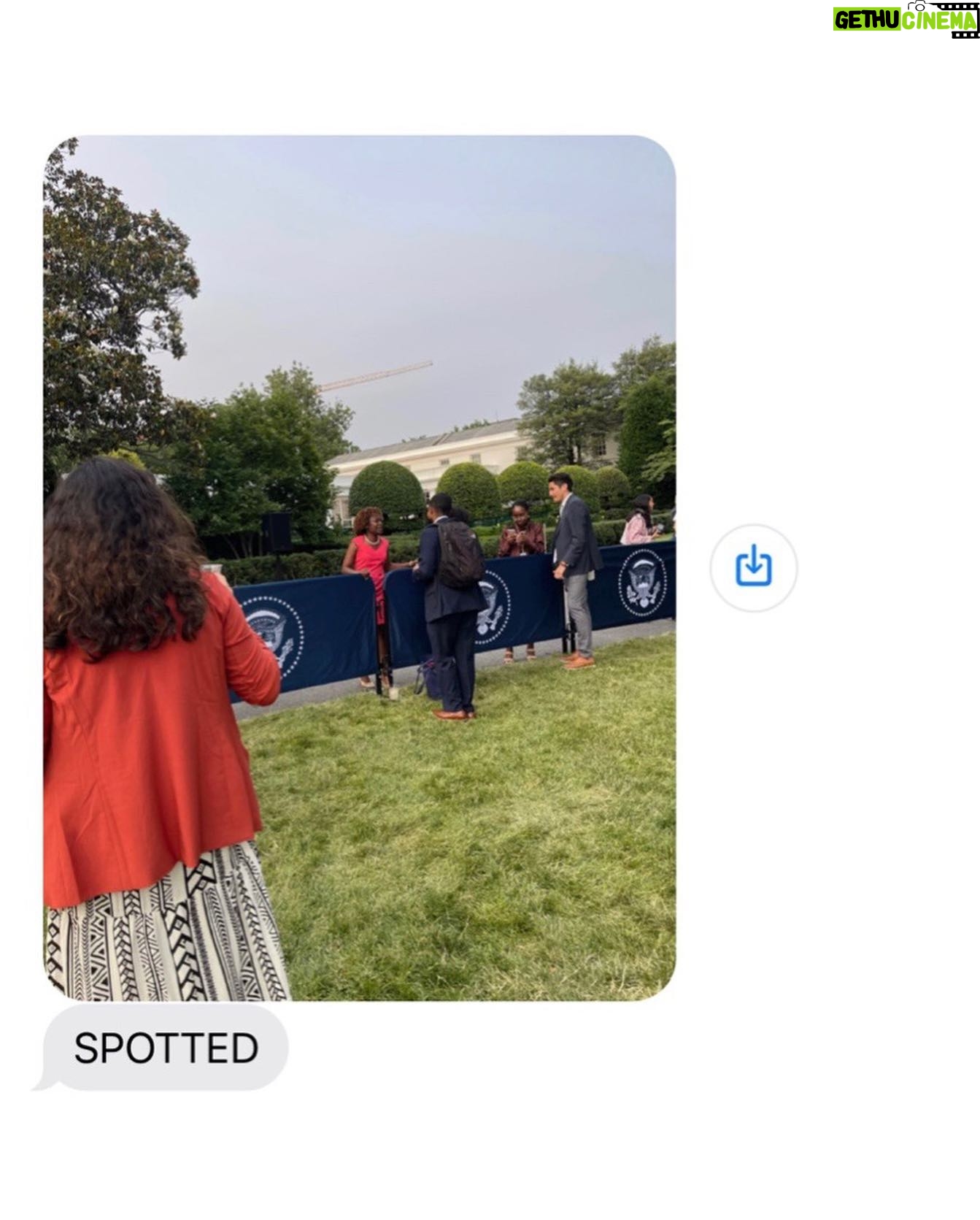Jeanine Mason - 11K Likes - Day at the WHITE HOUSE supporting #FlaminHot movie. I’m so proud of our community, the way we rally behind each other. It has made all the difference in my life. Honored to be here in support of a beautiful movie about facing perpetual underestimation in the face of adversity but having the desire and will to fight for what you believe in. @evalongoria directed the hell out of it! And @annieggonzalez & @jessejohngarcia are unbelievable. Go watch #FlaminHot on @hulu & @disneyplus!
Texts with my bestie @katiegrossbard. White House is our Bravo!