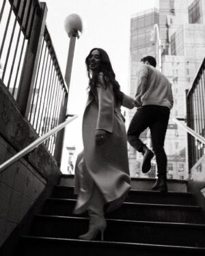 Jeanine Mason Instagram - Blurry pics in the city con el mío. Thanks for all the love friends. 
By @mcguiremcmanus 🤍🤍