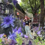 Jeannie Hsieh Instagram - #Pretty #flowers 💜💚🩷🖤