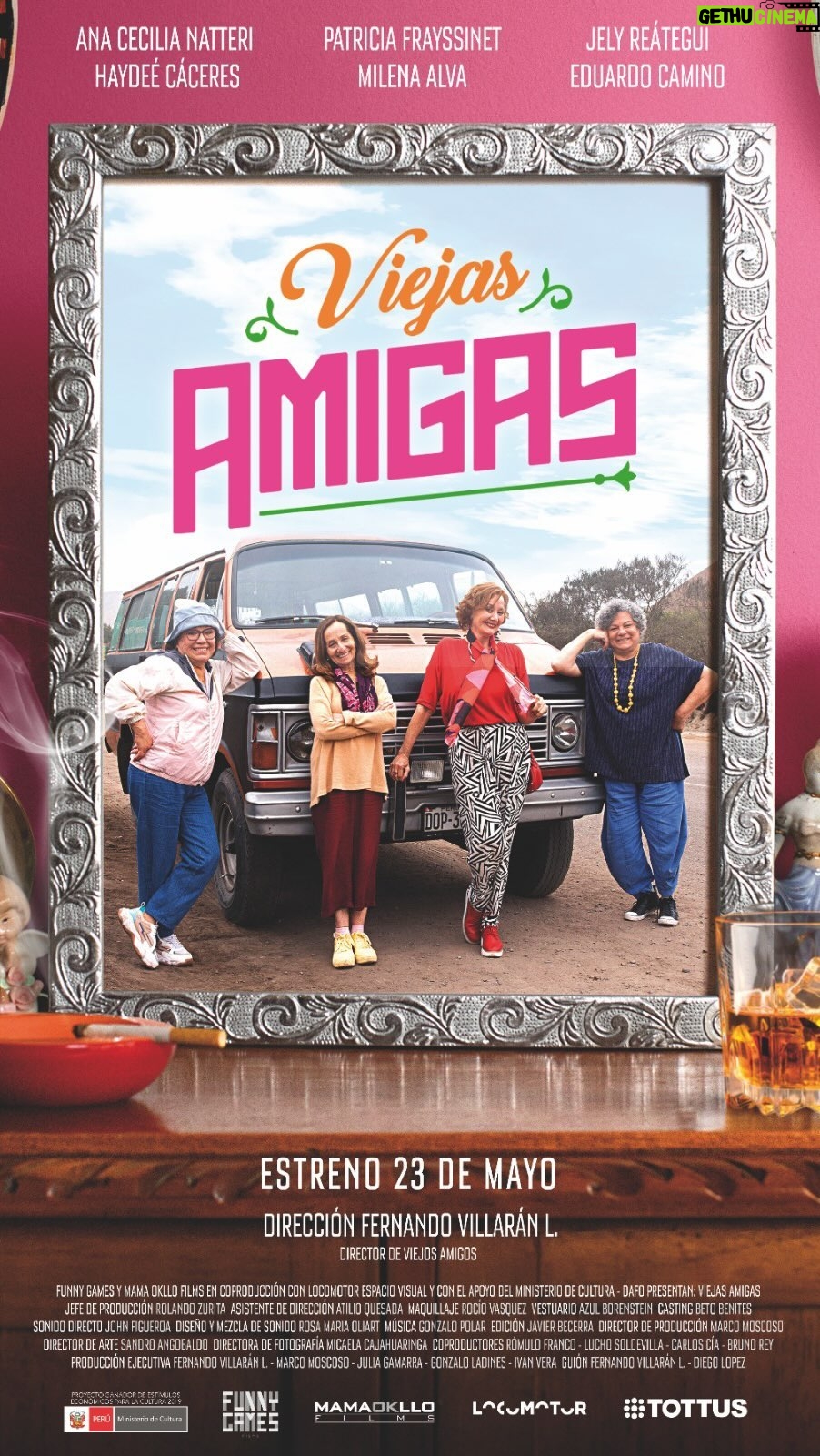 Jely Reategui Instagram - En esta oportunidath, hago uso de este microprograma para decirles que vayan a ver @viejasamigaslapelicula a partir del jueves en el cine. Me siento honrada de haber trabajado ahí, mirando y aprendiendo mucho de estas mujeres maravillosas❤️