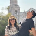 Jely Reategui Instagram - Excelente domingo de tragadera imparable con mi madre solohayunaycomolamíaninguna 🧡 fuimos a @volcanica.pe y estuvo todo muy delicioso, y ahora me voy a mi función de Los Caracoles para bajar el chicharrón 🥰