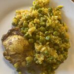 Jen Gunter Instagram – I just made this absolute winning one pot turmeric chicken and rice dinner from @dishingouthealth 

My photo is terrible (you can swipe to see), so I didn’t want to lead with it 😂

Instead of the canned lite coconut milk, I used the unsweetened coconut milk you find in the dairy case. I added green peas for extra veggies and protein. The sumac onions took it to the next level. 

It absolutely satisfied my Venn diagram of nutritious, delicious, and easy to make. Will definitely make again. Prep time was 20 minutes or so and another 25 minutes of baking.