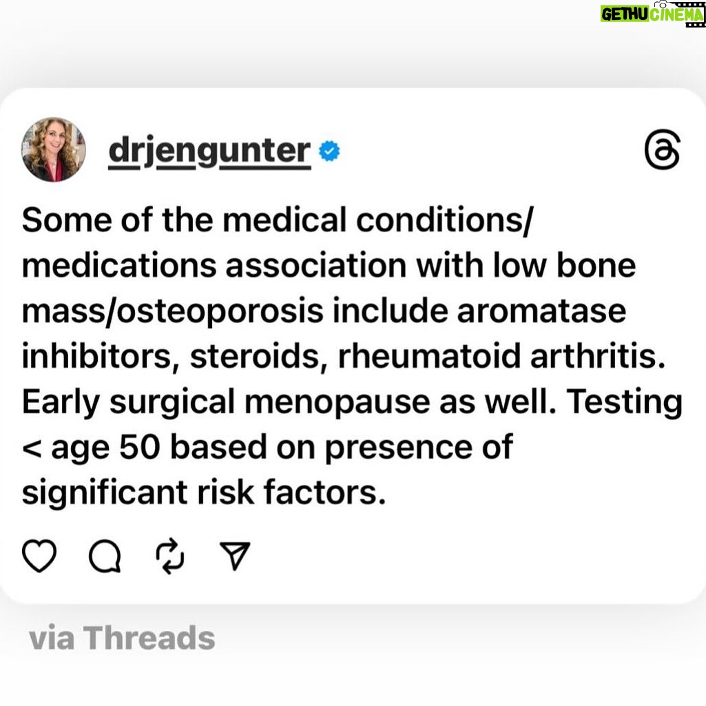 Jen gunter instagram thought i would share this bone density