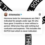 Jen Gunter Instagram - Picture me driving around in a 1970s era Pontiac Firebird (I love old muscle cars) shouting this from my megaphone. If you want more information, I have several articles about testing on The Vajenda, including the DUTCH test and the equally worthless Clear Blue home test.