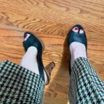 Jen Gunter Instagram - Happy @fluevog day to all who celebrate! Here I am in three of my beauties, with styling assistance from my son, Oliver. I chose these three pairs because I sadly don’t wear them enough!! I need to fix my rotation! And of course I have posted many times about my Dr. Gunter shoes, which come in 3 colors and are so very comfortable.