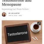 Jen Gunter Instagram - Lots of questions about testosterone lately and I am not sure why, but because of these I wrote a very detailed post for The Vajenda last week. I have included several slides summarizing the Global Consensus Statement on the Use of Testosterone for Women and a summary of the British Menopause Society recommendations. If the data is there to support testosterone for many reasons outside of low libido, why can’t any menopause of endocrine society find it? I also included a slide with the organizations that signed off on the statement. Here is the summary from my piece. Head to The Vajenda if you want the whole piece or the references: ✅ Testosterone levels gradually decrease throughout a woman’s lifetime. There is no sharp drop around menopause. 🤝The majority of testosterone is bound to carrier proteins, but we still don’t really understand what that means regarding testosterone’s impact on the body. 🏭Testosterone has a significant intracrinology, meaning it is also made inside cells, so testosterone levels really do not tell us the whole picture. ✅Checking testosterone for well-being or symptoms of menopause is unhelpful and a waste of your hard-earned money. ❓Testosterone levels don’t predict symptoms. 📊Current studies do not support the use of testosterone for ANY reason outside of treating libido. This includes muscle mass and protecting bone health. 📑Studies with primary ovarian insufficiency don’t show an added benefit from testosterone. 💪Improvement in muscle mass/strength likely only occurs when testosterone levels are much higher than normal.