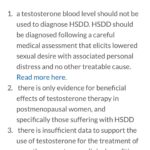 Jen Gunter Instagram - Lots of questions about testosterone lately and I am not sure why, but because of these I wrote a very detailed post for The Vajenda last week. I have included several slides summarizing the Global Consensus Statement on the Use of Testosterone for Women and a summary of the British Menopause Society recommendations. If the data is there to support testosterone for many reasons outside of low libido, why can’t any menopause of endocrine society find it? I also included a slide with the organizations that signed off on the statement. Here is the summary from my piece. Head to The Vajenda if you want the whole piece or the references: ✅ Testosterone levels gradually decrease throughout a woman’s lifetime. There is no sharp drop around menopause. 🤝The majority of testosterone is bound to carrier proteins, but we still don’t really understand what that means regarding testosterone’s impact on the body. 🏭Testosterone has a significant intracrinology, meaning it is also made inside cells, so testosterone levels really do not tell us the whole picture. ✅Checking testosterone for well-being or symptoms of menopause is unhelpful and a waste of your hard-earned money. ❓Testosterone levels don’t predict symptoms. 📊Current studies do not support the use of testosterone for ANY reason outside of treating libido. This includes muscle mass and protecting bone health. 📑Studies with primary ovarian insufficiency don’t show an added benefit from testosterone. 💪Improvement in muscle mass/strength likely only occurs when testosterone levels are much higher than normal.