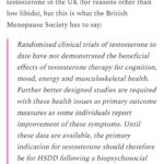 Jen Gunter Instagram - Lots of questions about testosterone lately and I am not sure why, but because of these I wrote a very detailed post for The Vajenda last week. I have included several slides summarizing the Global Consensus Statement on the Use of Testosterone for Women and a summary of the British Menopause Society recommendations. If the data is there to support testosterone for many reasons outside of low libido, why can’t any menopause of endocrine society find it? I also included a slide with the organizations that signed off on the statement. Here is the summary from my piece. Head to The Vajenda if you want the whole piece or the references: ✅ Testosterone levels gradually decrease throughout a woman’s lifetime. There is no sharp drop around menopause. 🤝The majority of testosterone is bound to carrier proteins, but we still don’t really understand what that means regarding testosterone’s impact on the body. 🏭Testosterone has a significant intracrinology, meaning it is also made inside cells, so testosterone levels really do not tell us the whole picture. ✅Checking testosterone for well-being or symptoms of menopause is unhelpful and a waste of your hard-earned money. ❓Testosterone levels don’t predict symptoms. 📊Current studies do not support the use of testosterone for ANY reason outside of treating libido. This includes muscle mass and protecting bone health. 📑Studies with primary ovarian insufficiency don’t show an added benefit from testosterone. 💪Improvement in muscle mass/strength likely only occurs when testosterone levels are much higher than normal.