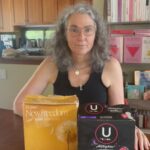 Jen Gunter Instagram - I took a little trip down menstrual memory lane to compare the most absorbent menstrual pad from the late 1970s to technology of today. I had very heavy periods, so I used the most absorbent pad I could find, Kotex New Freedom. I was able to buy a small box on Etsy! I then bought what looked like the most absorbent @kotex_brand of today. Look at the difference in size!! This is not an ad. I used Kotex back in the day, so I wanted to compare brand-to-brand.
