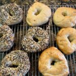 Jen Gunter Instagram - Son who is back from college wanted homemade bagels. I asked if he could wait 3 ish hours? And he could. Very tasty! Not that much effort. Made the dough. Went to the store while it proofed and to get some lox. Then boiled and baked! Recipe is from the always amazing @sallysbakeblog