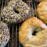 Jen Gunter Instagram - Son who is back from college wanted homemade bagels. I asked if he could wait 3 ish hours? And he could. Very tasty! Not that much effort. Made the dough. Went to the store while it proofed and to get some lox. Then boiled and baked! Recipe is from the always amazing @sallysbakeblog