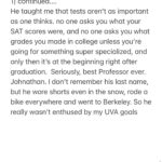Jen Lilley Instagram - It’s time for another round of random facts about me with a random photo. This one’s a bit longer so I had to screen cap my facts (swipe to see them). Posting because I truly hope it inspires & encourages you. After writing these, I emailed my Professor. Thinking he wouldn’t remember me but he should still be thanked. He wrote back, correcting my dates, & even included his recommendation letter of me to UVA. 1)I used to have such bad test anxiety that I would almost pass out. Way back when I took the SATs & the top score was still 1600, I would always get over 1500 on my practice test, which were simply old SATs that one would use to prepare. However, when I would get to test day, I would almost pass out because I wanted to go to the University of Virginia since I was about three years old, and I knew that you had to get a minimum of 1400 in order to get into the school. So I would shake so hard my pencil would fall to the ground and then once I picked up my pencil, I would shake so hard my paper would fall to the ground and I would just lose very valuable time. I have no idea if they still time those tests but they were timed when I took them. I think the best I ever got was 1310.  (I had to take it multiple times due to overwhelming anxiety). It wasn’t until my first year of College when I attended James Madison University, that a professor of geography pulled me out of class one day and said I don’t understand how you’re not getting a perfect score on every test. You know every single answer in class to the point that I don’t call on you because we need to give somebody else a chance. But when you get to the test, it’s like you think I’m tricking you and you miss answers that I know you answered correctly during lecture. Anyway, long story short, he talk to me about my fear and asked me why I put so much pressure on myself, and I told him it was because UVA said if I got perfect grades, they would let me in as a transfer student. I did end up transferring to the University of Virginia, and I suppose that was fate because I never would have found acting if I hadn’t gone on to UVA, but I will never forget that professor because he changed my entire life.