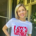 Jen Lilley Instagram - I celebrate all those who mother and honor the kind of love that is determined, powerful, and unconditional. We lift each other up with this love. We inspire and build community with this love. We give it to others, and receive it -so deeply and boldly. I am grateful for the friends who love me like a mother @thecoppernest @selahvictor @brittanyraestokes @sarahjanesheppard9. And I am proud to support the @allianceofmoms community and their mission to build bright futures for young parents who have experienced foster care. In honor of Mother’s Day, join me in supporting this campaign, and #LOVELIKEAMOTHER. ❤️❤️❤️❤️Proceeds from this tee will benefit the impactful work of the Alliance of Moms and support essential services, education, and advocacy so that young parents in foster care and their children can heal and thrive. shopallianceofmoms.org ❤️❤️❤️❤️❤️
