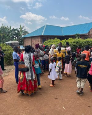 Jen Lilley Instagram - Day 1 of Uganda and my life is already changed forever.  A photo could never capture the incredible heart, work, and integrity that is @project_orphans. Today, I saw their new school which is almost completed, was part of a medical camp, prayed for so many people, and I got to meet John, our King of Hearts (more on that later, but if you supported that first single, you know) ❤️. I am so incredibly grateful I get to do life with @brittanyraestokes @christinayarid and @ashleymcky.  pS Britt I just realized you’re giving me a mustache in the first photo 😆🤷🏼‍♀️