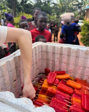 Jen Lilley Instagram - Day 1 of Uganda and my life is already changed forever.  A photo could never capture the incredible heart, work, and integrity that is @project_orphans. Today, I saw their new school which is almost completed, was part of a medical camp, prayed for so many people, and I got to meet John, our King of Hearts (more on that later, but if you supported that first single, you know) ❤️. I am so incredibly grateful I get to do life with @brittanyraestokes @christinayarid and @ashleymcky.  pS Britt I just realized you’re giving me a mustache in the first photo 😆🤷🏼‍♀️