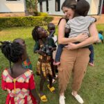 Jen Lilley Instagram - Day 1 of Uganda and my life is already changed forever. A photo could never capture the incredible heart, work, and integrity that is @project_orphans. Today, I saw their new school which is almost completed, was part of a medical camp, prayed for so many people, and I got to meet John, our King of Hearts (more on that later, but if you supported that first single, you know) ❤️. I am so incredibly grateful I get to do life with @brittanyraestokes @christinayarid and @ashleymcky. pS Britt I just realized you’re giving me a mustache in the first photo 😆🤷🏼‍♀️