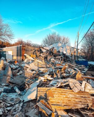 Jen Lilley Instagram - This looks like wreckage, but for me, this is a picture of restoration and hope. It’s a long time dream that’s actually happening.  We’re breaking ground on our Tulsa Girls Home transition homes. @tulsagirlshomeok
