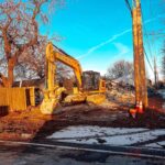Jen Lilley Instagram - This looks like wreckage, but for me, this is a picture of restoration and hope. It’s a long time dream that’s actually happening. We’re breaking ground on our Tulsa Girls Home transition homes. @tulsagirlshomeok