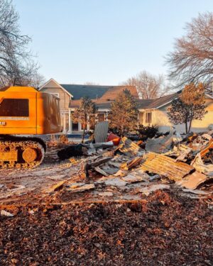 Jen Lilley Instagram - This looks like wreckage, but for me, this is a picture of restoration and hope. It’s a long time dream that’s actually happening.  We’re breaking ground on our Tulsa Girls Home transition homes. @tulsagirlshomeok
