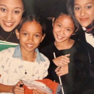 Jenn Lyon Instagram - Also, this littlest ball of teeth and dreams on the left grew up to be the sleekest, most history making, DAYTIME EMMY WINNER FOR LEAD ACTRESS that is @karrueche. I remain awed by all your gifts, hustle and kindness. Your Clawsdasians Krewe is so proud of you and we can’t wait to squeeze you, mercilessly tease you, and act like you’re not all that, at the same time, forever and ever, just like real family. #demon #deem #babydeem #clawsup #aapi #emmys #itscalledfashionsweetielookitup @televisionacad (I couldn’t fit all the tags I needed, so @beedy_the_black_nail_tech @madnails @emmavillere @bigtuna2143 @lainerrzz @alealigirl @therebeccacreskoff @andreasooch @nelled_ithair @leslie.bennett.hair @dontaysavoy2 @hairbylawrencedavis etc , get in there!)
