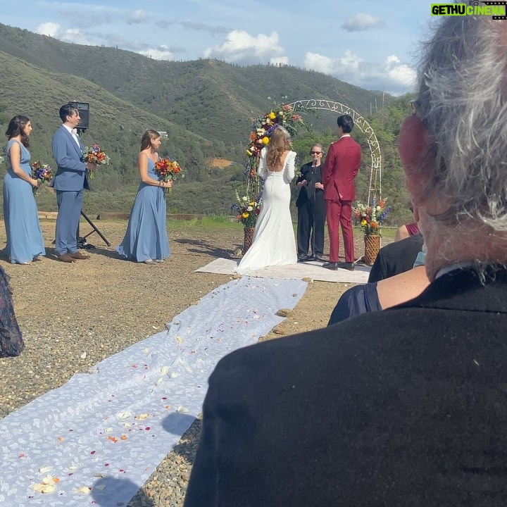 Jenn Lyon - 634 Likes - I’ve known @maggieveee @reallymagdalene since she was 12 years old and this little girl has blossomed into such a magnificent woman and last night she got hitched! I’m sure lucky to get to love this family. Congratulations Maggie and Josh!!!! #vickwithakeh #littlesister #love #hetchhetchy @ceceliahouse