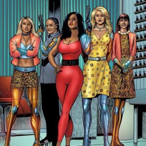 Jenn Lyon Instagram - Long time cyborg listener, first time cyborg caller!  #DCFandome is here! To celebrate, check out this awesome illustration a DC comic artist drew of the @clawstnt crew as a superheroes and head to DCFanDome.com to join in on the ultimate DC Fan experience. Original art by @derenik10 and @odysseyroc #clawsup #longasslegstho #dcfandome