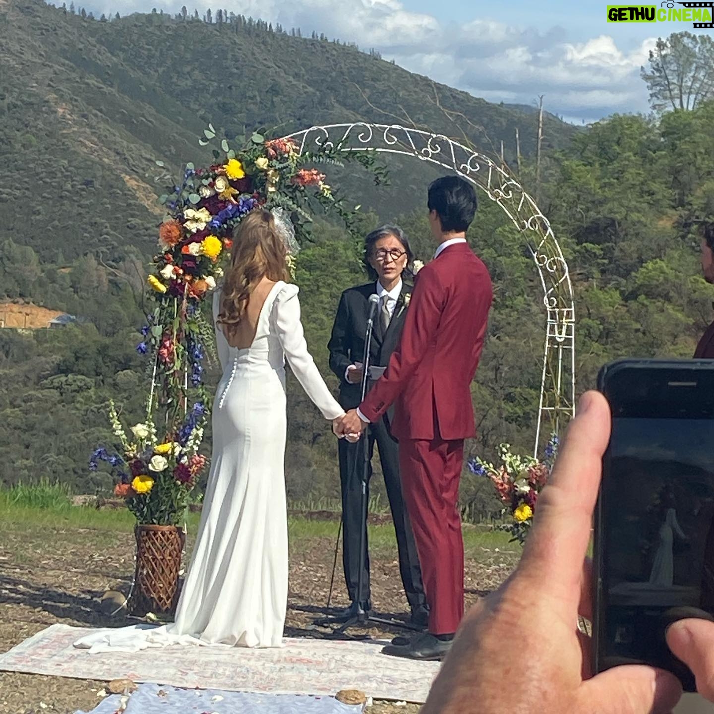 Jenn Lyon - 634 Likes - I’ve known @maggieveee @reallymagdalene since she was 12 years old and this little girl has blossomed into such a magnificent woman and last night she got hitched! I’m sure lucky to get to love this family. Congratulations Maggie and Josh!!!! #vickwithakeh #littlesister #love #hetchhetchy @ceceliahouse