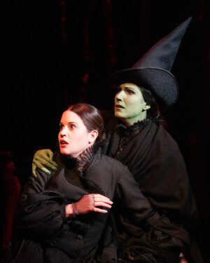 Jenna Leigh Green Instagram - “Lost your heart? Well we’ll see about that!…”

Happy #NationalSiblingDay!

@jennaleighgreen as Nessarose and @stephaniejblock as Elphaba March 2005 Original First National Tour Company.

📸: @joanmarcus