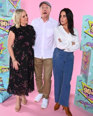 Jenna Leigh Green Instagram - What an absolute joy to spend time with this motley crew! Thank you to @thats4ent for making us a part of the 90’s Con family. We truly have this much fun! *swipe till the end for proof*