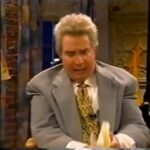 Jenna Elfman Instagram - Ohhhhh this fun & absurdly delightful memory from 1999 (whoa, 25 years ago!) when Martin Short as Jiminy Glick “interviewed” me. Swipe to see @stevemartinreally playing along with Martin Short too. I just finished watching all 3 seasons of @onlymurdershulu (LOVE IT, SO GOOD) and so this throwback with the two of them is extra satisfying. #dharmaandgreg #onlymurdersinthebuilding