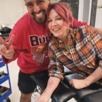Jenna Elfman Instagram – Thank you, thank you @fine.line.tattoos for my new, special tattoo. Leaf of the Bodhi Tree. I love it, and you guided me perfectly to the end result. 👌🏼 You are a gem of a human, making the experience that much more special for me. #BodhiTree ✨🫶🏼 // 📸: @therealkateceberano