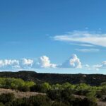 Jenna Elfman Instagram - New Mexico skies need no filter…. ☁️ ☀️ 🎥 #DarkWinds