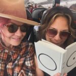 Jenna Elfman Instagram - Sydney —> Melbourne with @therealkateceberano and lovely inspiration courtesy of the great @rickrubin 📖