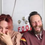 Jenna Elfman Instagram - Been together for 32 years & still have these moments often. Grateful for that!😍 @kickingelfman fun bits coming to ya SOON! #MarriageIsFunny