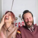 Jenna Elfman Instagram - Been together for 32 years & still have these moments often. Grateful for that!😍 @kickingelfman fun bits coming to ya SOON! #MarriageIsFunny