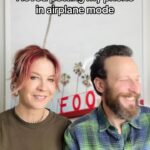 Jenna Elfman Instagram – Oh the joys of airplane mode! 😉 #jennaelfman #bodhielfman #marriageisfunny