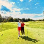 Jenna Laurenzo Instagram – 18 with @aine_like_onya ❤️✨
.
.
.
Starting to come around and love this darn sport @masonscottgolf @fiveirongolf ⛳️ #golf