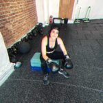 Jenna Laurenzo Instagram - Tuesday #boxing 🥊 . . . @stevenfrankboxing kicking my butt ✨🙏