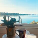 Jenna Laurenzo Instagram - Montauk morning 🌞 Seeking calmer waters with coffee in hand ☕️ “Nothing is softer or more flexible than water, yet nothing can resist it.” – Lao Tzu #memorialday #summer #coffee #montauk #travel
