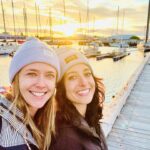 Jenna Laurenzo Instagram - Iceland was a magical trip 🇮🇸 with my favorite person @aine_like_onya ✨ Midnight sun can now be checked off our bucket lists 🌞 🌙 . . . Iceland bursts with nature, beauty and creativity, and we can’t wait to come back. . . . #iceland #bluelagoon #travel #icelandtravel #waterfall #wanderlust #midnightsun #hiking #hikingadventures #roadtrip