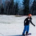Jenna Laurenzo Instagram – #Snowboarding 🏂 
.
.
.
#Vermont adventures with @aine_like_onya @cliona313 @jillbeejc