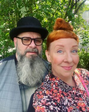 Jenni Kokander Instagram - Herra ja rouva Kokander niin nätteinä että💞
