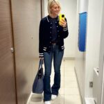 Jenni Falconer Instagram - The memo said blue….💙😜 #inworkloomirrorselfie #falconerfashion